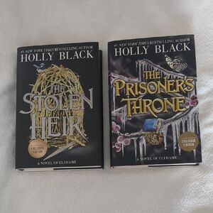 Barnes And Noble Exclusive Editions Of The Stolen Heir/The Prisoner's Throne